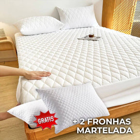 [PROMOÇÃO COMPRE 1 E LEVE 3] Kit Completo de Cama Impermeável™ 3.0 - Super Confortável!